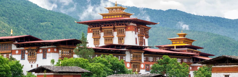 Visit Punakha Dzong in Bhutan from Kolkata